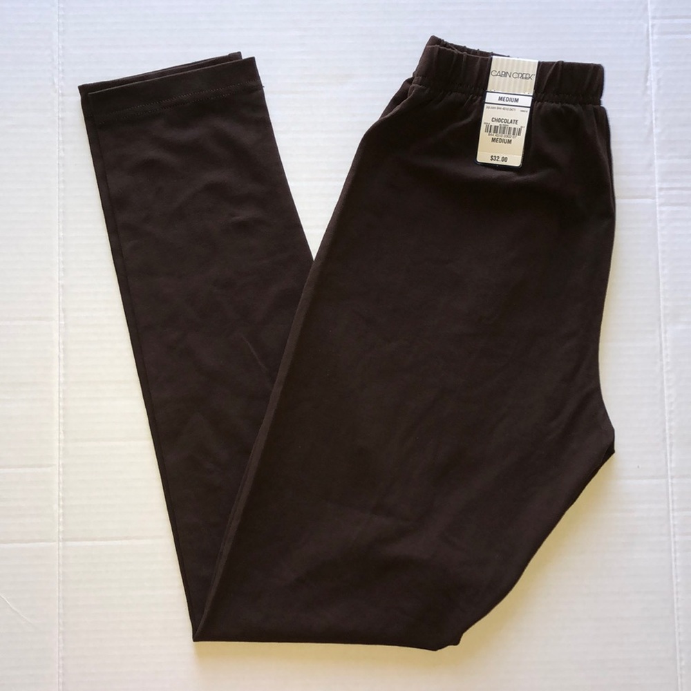 BNWT Cabin Creek brown leggings
